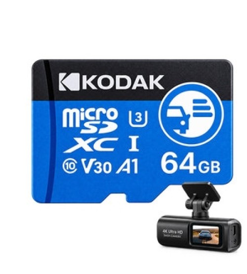 Kodak mSD UHS-I U3/V30/A1 Dash cam KD360 64GB
